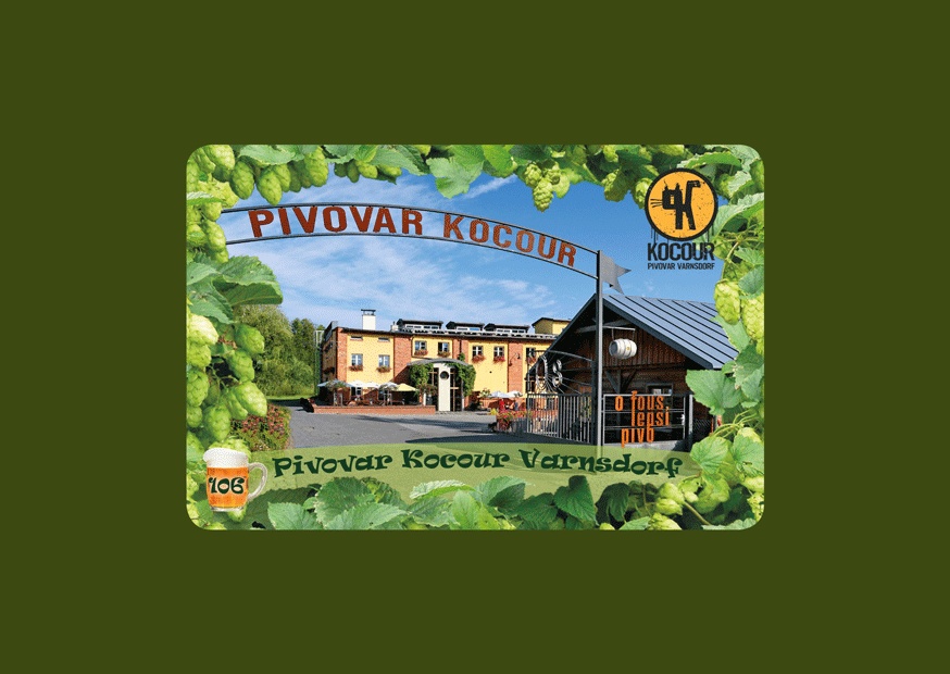 Magnetka MP Pivovar Kocour Varnsdorf  U-VAM 106