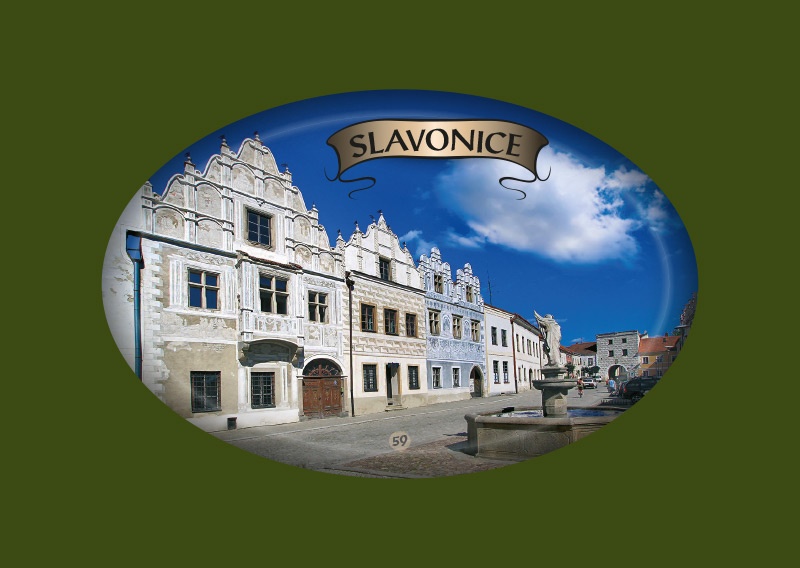 Magnetka MO Slavonice Náměstí  C-SLH 059