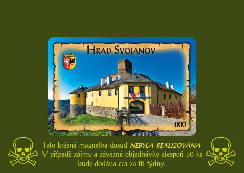 Magnetka MI Svojanov Vchod do hradu  E-SVM 999