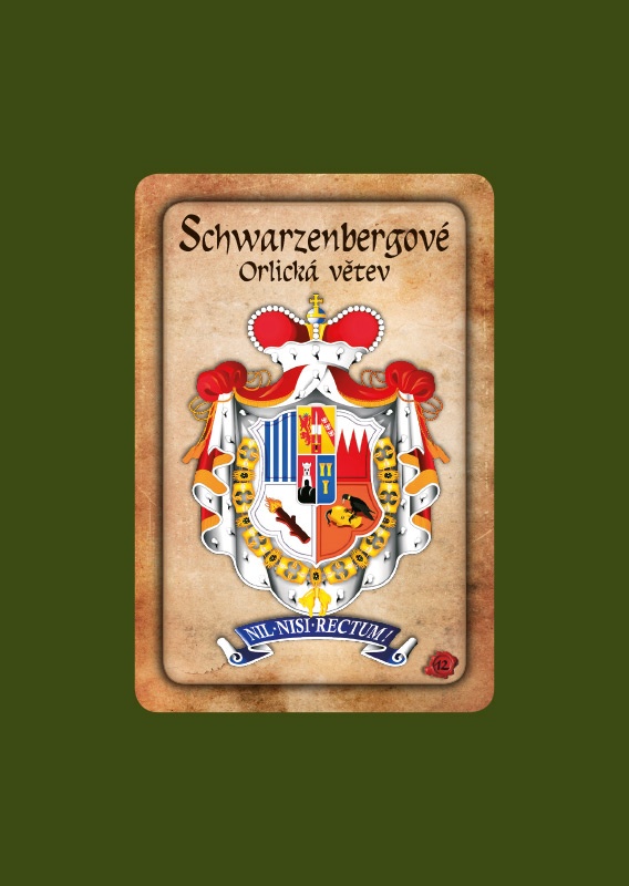 Magnetka ME Schwarzenbergové – orlická větev  G-SWM 012