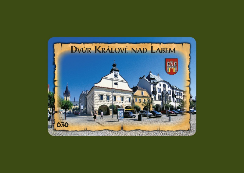 Magnetka MI Dvůr Králové nad Labem Náměstí  H-DKM 636