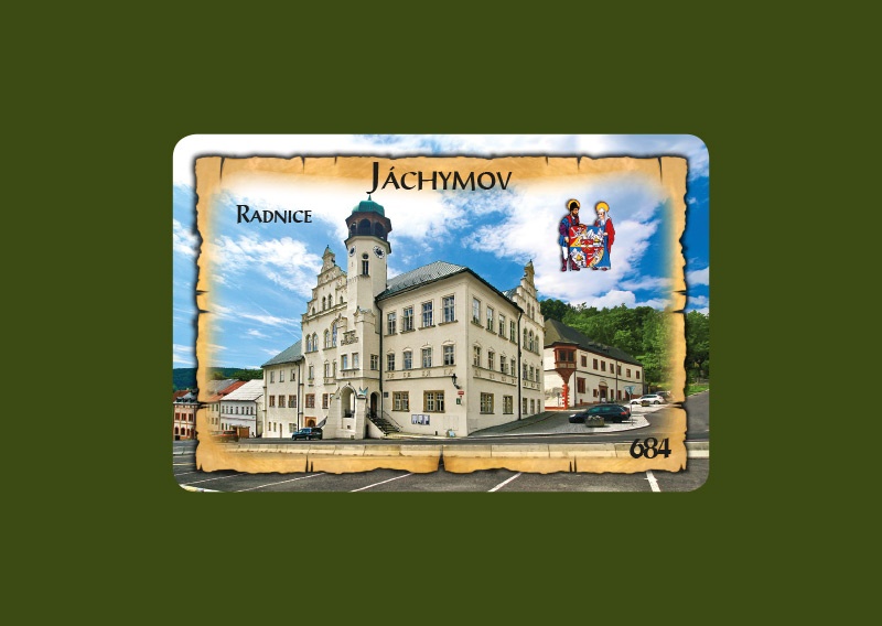 Magnetka MI Jáchymov Radnice  K-JAM 684