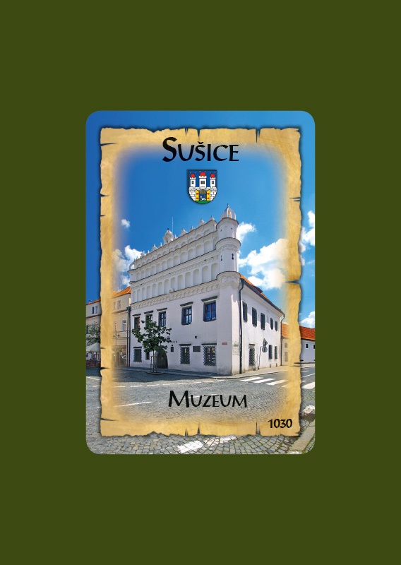 Magnetka MI Sušice Muzeum  P-SUM1030
