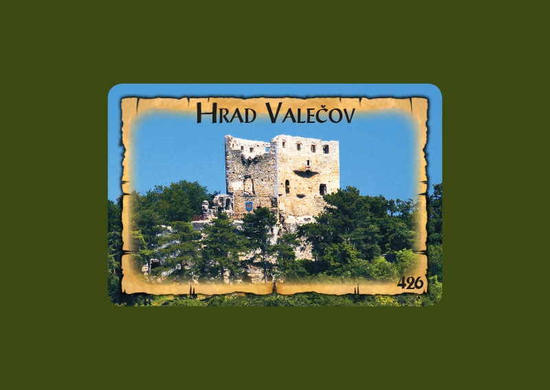 Magnetka MI Valečov Věž hradu  S-VAM 426