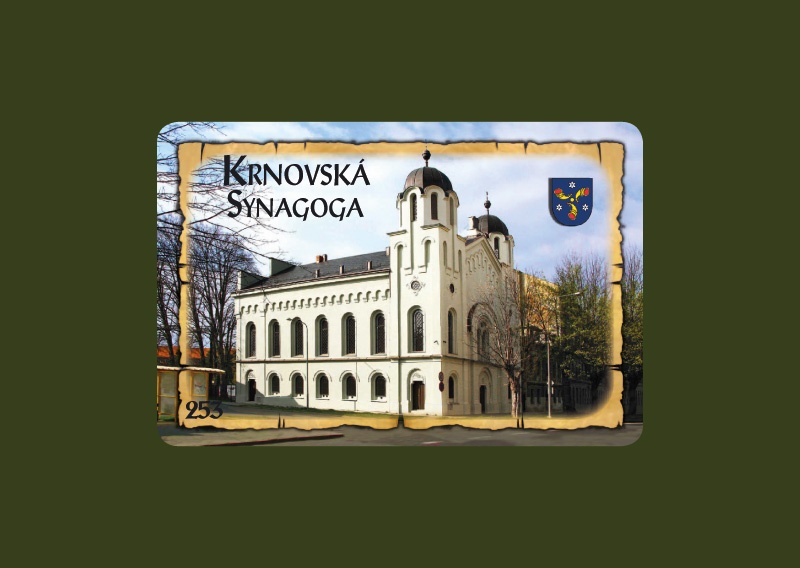 Magnetka MI Krnov Synagoga  T-KRM 253