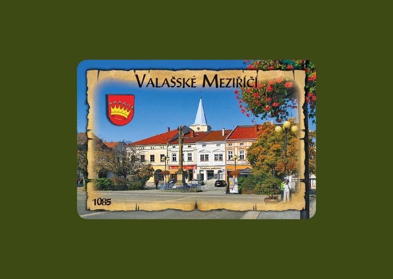 Magnetka MI Valašské Meziříčí Náměstí  Z-VMM1085